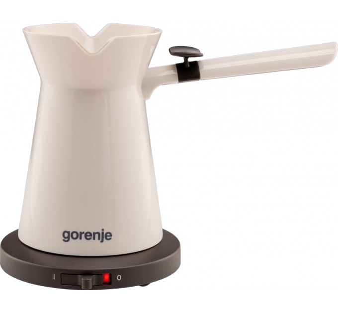 Кофеварка Gorenje электротурка 0.35л, молотый, на 2 чашки, бежевый