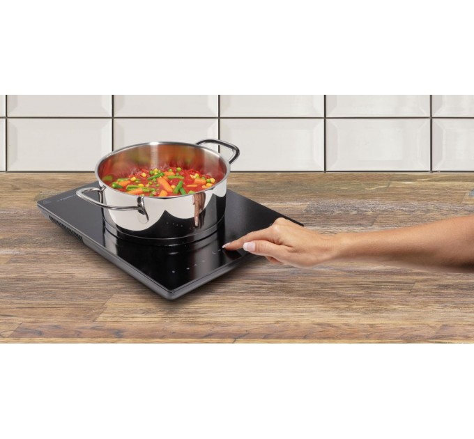 Плитка настольная Gorenje индукионная, комф. - 1 на 2кВт, управл. - сенсорное, таймер, черный