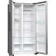 Холодильник SBS Gorenje, 179х67х92см, 2 дв., 356(191)л, А++, NF+, Инв. , Зона св-ти, Внешн.диспл, матовый серый