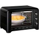 Піч електрична Tefal Optimo, 39л, 2000Вт, механіч., гриль, конвенція, підсвітка всередині, чорна