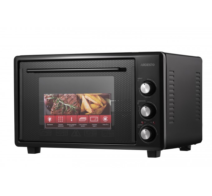 Піч електрична ARDESTO, 40л, 1300Вт, механіч., чорний
