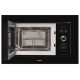 Микроволновая печь Hansa встраиваемая, 20л, электр. управл., 800Вт, гриль, дисплей, откр.кнопкой, черный