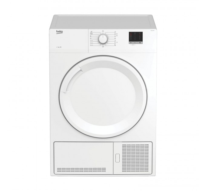 Сушильная машина Beko конденсационная, 7кг, B, 54см, белый