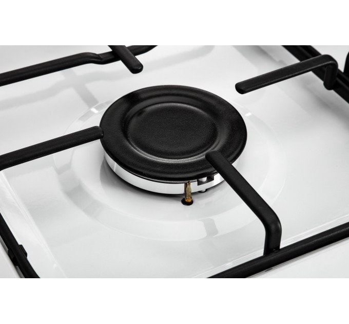 Плита ARDESTO комби, 64л, 60x60см, подсветка, форсунки LPG (подключение газового баллона), съемные направляющие, белый