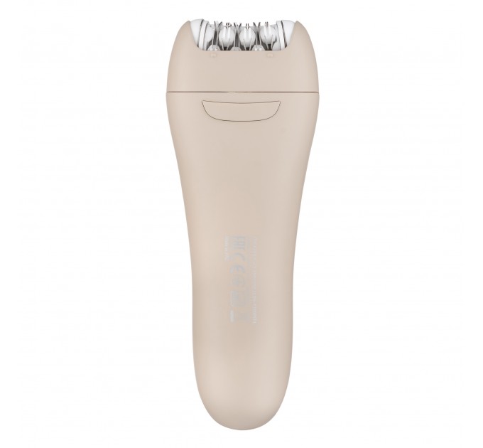 Эпилятор ARDESTO 2в1 Pearl Cream LESH-Y700PERL, пинцетный, аккумул., пинцет.-18, сух., насадок-2, бежевый