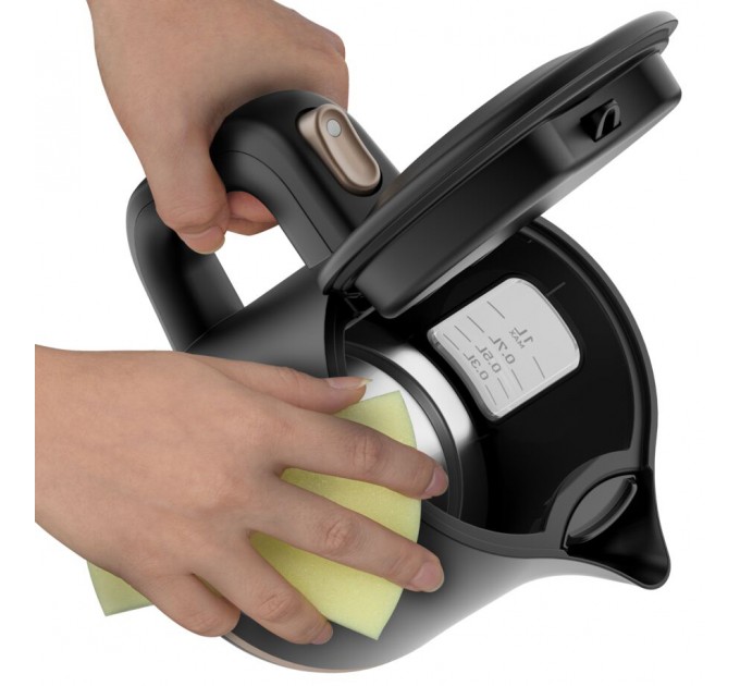 Электрочайник Tefal Includeo 1л, пластик, черный