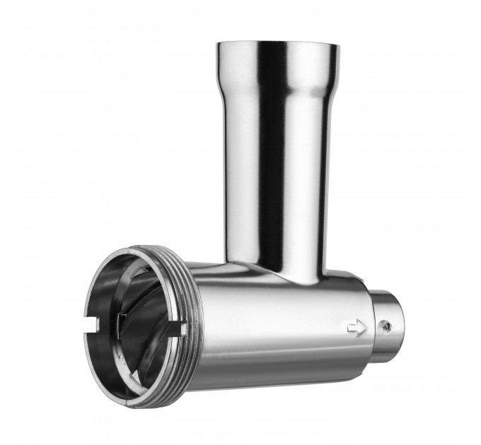 М'ясорубка ARDESTO, 1750Вт, 2кг/хв, 3 решітки, насадка для ковбас, кеббе, 4 терки, пластик, біло-сріблястий