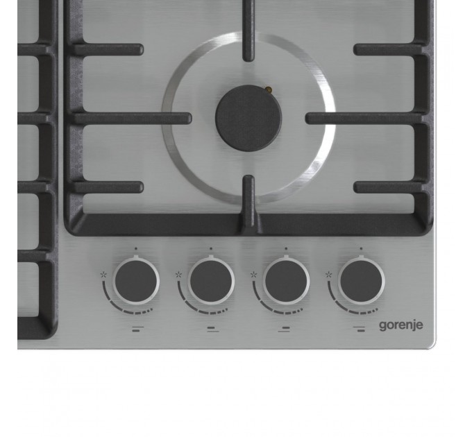 Комплект Gorenje (духовка электрическая BO6737E02XK + варочная поверхность газовая G642ABX), 743550, нерж.