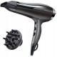 Фен Remington Pro-Air Turbo, 2400Вт, режимов-3, дифузор,турмалиновая иониз-я, хол. обдув, черный