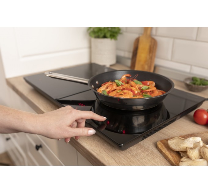 Плитка настольная Gorenje индукионная, комф. - 2 по 2кВт, управл. - сенсорное, таймер, черный