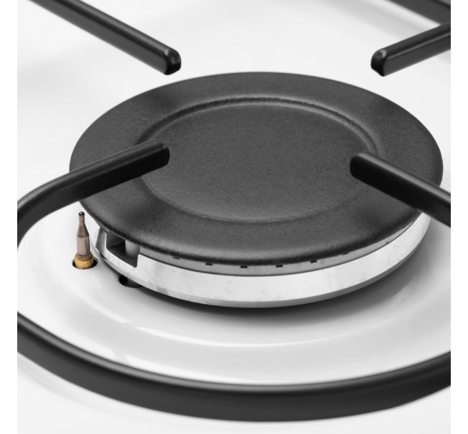 Плита ARDESTO газовая, 50л, 50x60см,электроподжиг, таймер, форсунки LPG (подключение газового баллона), белый