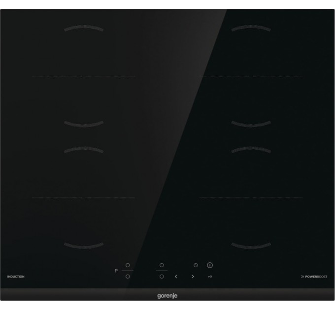Варочная поверхность Gorenje индукционная, 60см, PowerBoost, TouchControl, черный