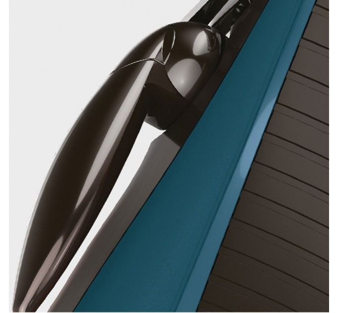 Машинка для стрижки Remington Apprentice, від мережі, роторний мотор, насадок-5, титан.напил., синій