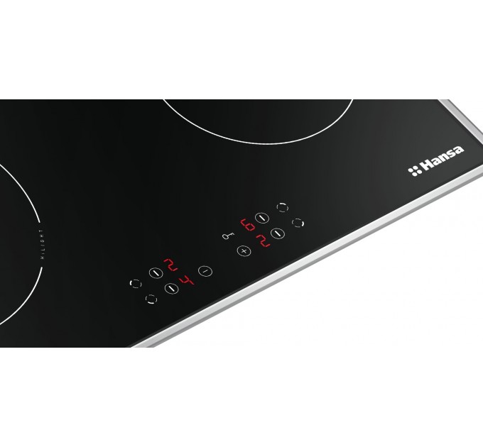 Варочная поверхность Hansa електрическая стеклокерамическая, 57,5см, черный