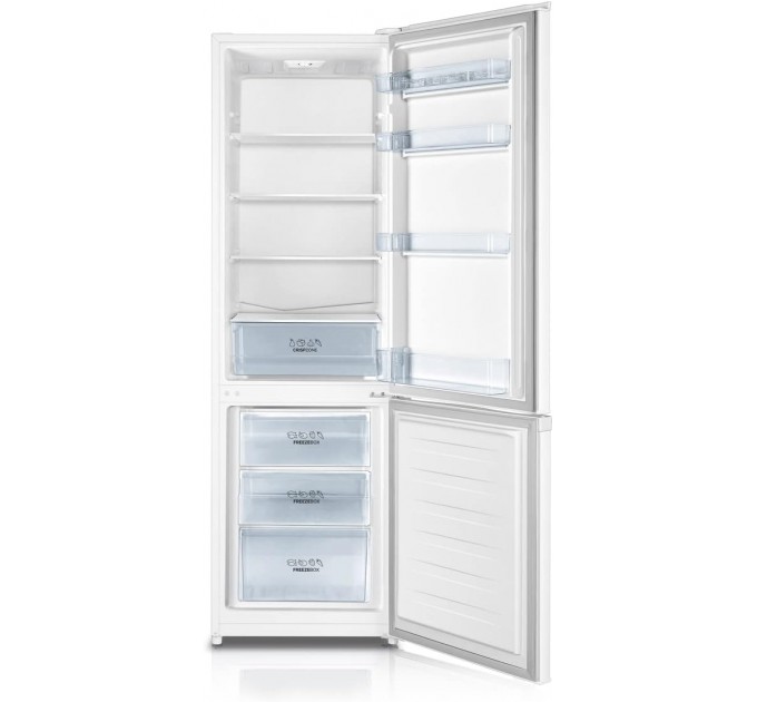Холодильник Gorenje з нижн. мороз. камерою, 180х55х56см, 2 дв., Х- 198л, М- 66л, A+, ST, Белый