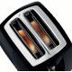 Russell Hobbs toaster GrooWe 2 Slice 850Вт, подогрев, разморозка, пластик, черный