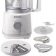 Кухонна машина Gorenje 800Вт, чаша-пластик, корпус-метал/пластик, насадок-5, білий