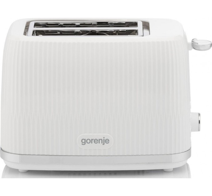 Тостер Gorenje, 850Вт, пластик/метал, білий