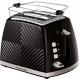 Russell Hobbs toaster GrooWe 2 Slice 850Вт, подогрев, разморозка, пластик, черный