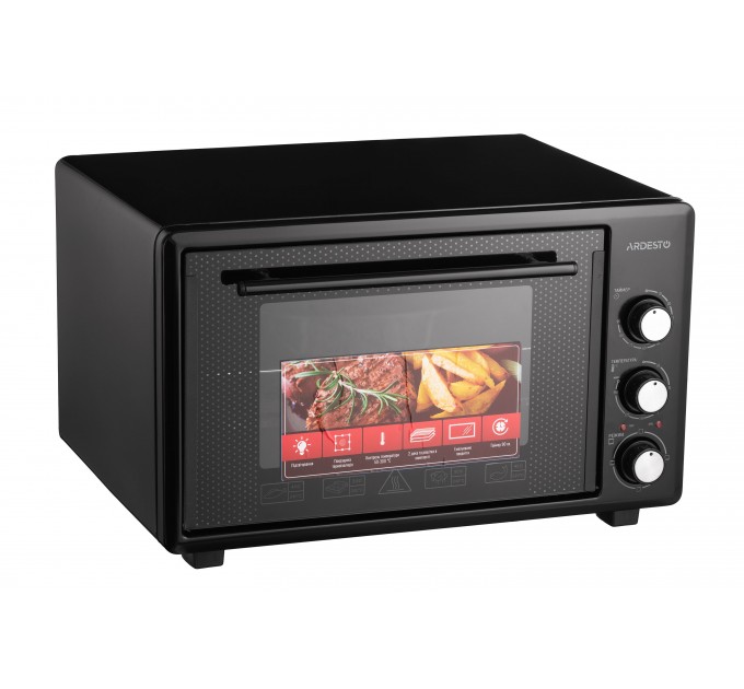 Піч електрична ARDESTO, 40л, 1300Вт, механіч., чорний