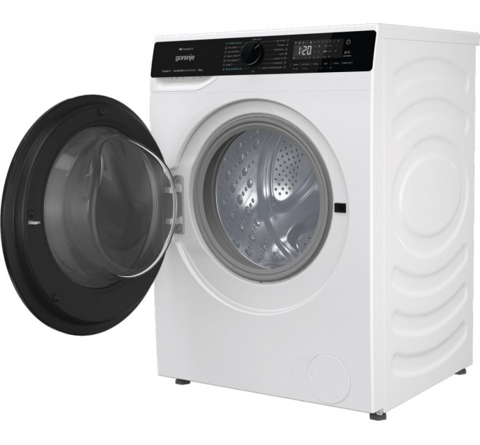 Прально-сушильна машина Gorenje фронтальна, 9(6)кг, 1400, A+, 55см, дисплей, інвертор, Wi-Fi, білий