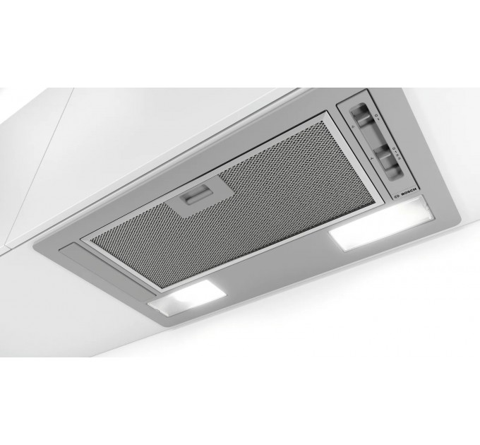 Вытяжка Bosch встраиваемая, 53см, 302м.куб/ч, нерж