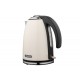 Електрочайник ARDESTO 1.7л, Strix, метал, бежевий глянець