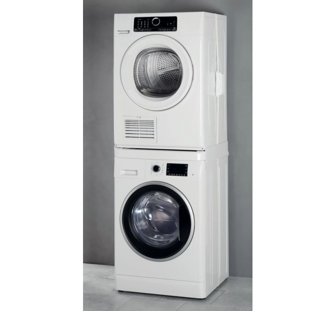 Комплект монтажный Whirlpool для соединения стиральной машины с сушильной машиной, 45-60см, белый