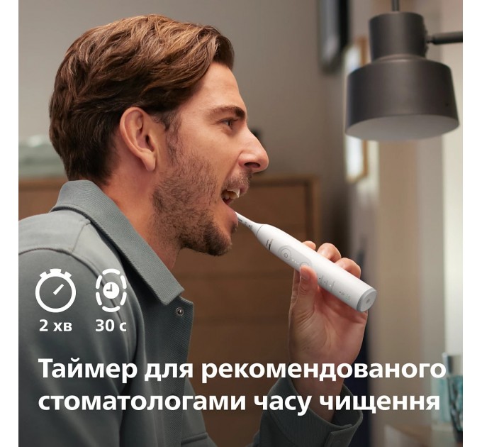Щетка зубная электр. Philips Sonicare 7100 Series, 62т. колеб/мин, насадок-1, футляр, белый