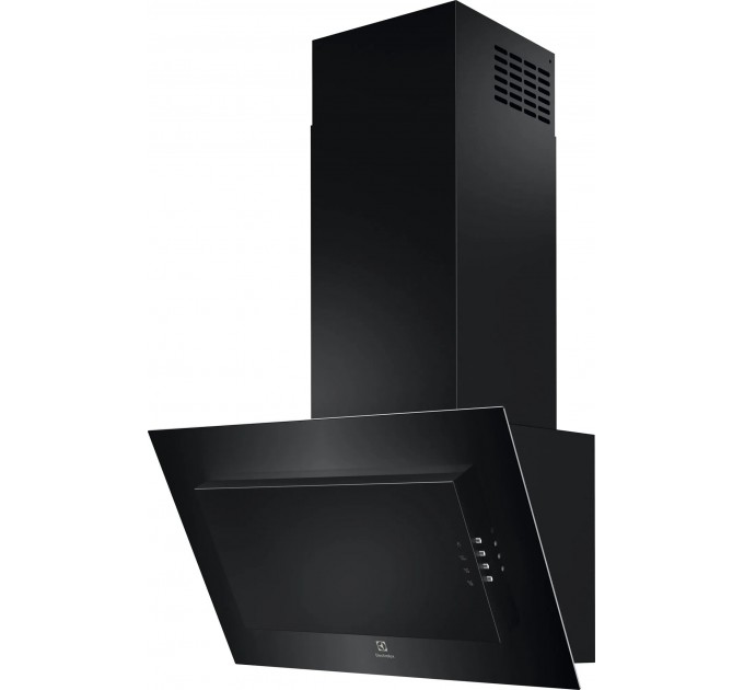 Витяжка Electrolux вертикальна, 60см, 600м куб год., чорний