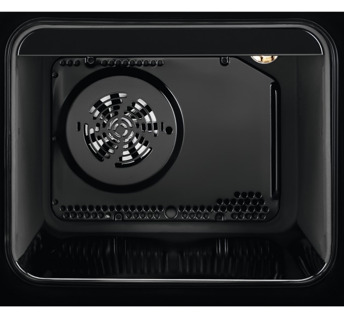 Плита Electrolux электрическая стеклокерамическая, 58л, 60x60см, дисплей, конвекция, пар, нерж