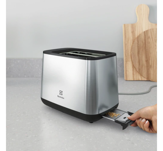 Тостер Electrolux 800Вт, металл
