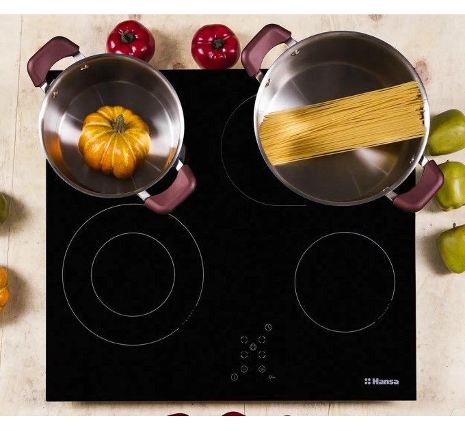Варочная поверхность Hansa электрическая, 60см, черный