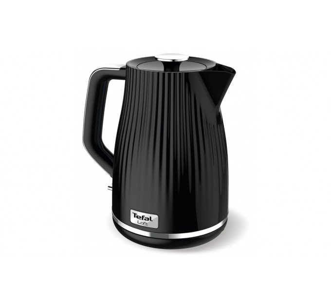 Электрочайник Tefal Loft 1.7л, Strix, пластик, черный