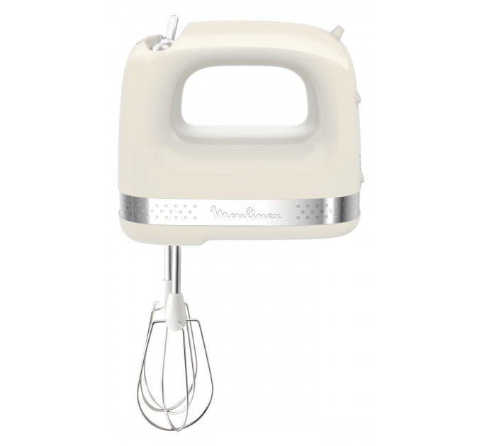 Міксер Moulinex ручний Soleil 200Вт, насадки-2, турборежим, білий