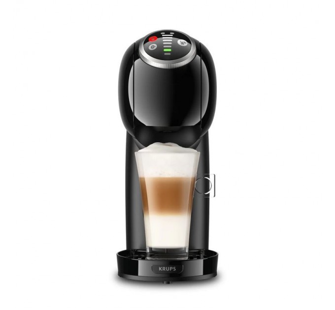 Кофеварка Krups капсульная Dolce Gusto Genio S Plus 1.2л, капсулы, сенсорное управление, черный
