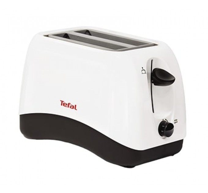 Тостер Tefal Delfini 850Вт, пластик, біло-чорний