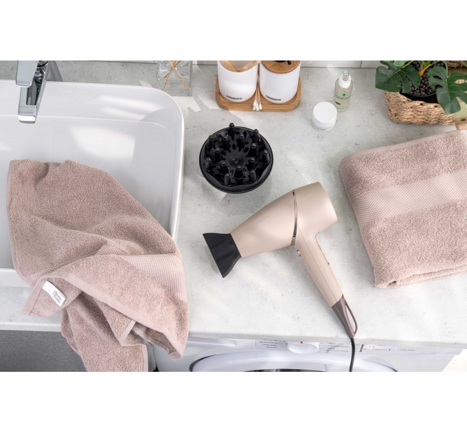 Фен ARDESTO Pearl Cream HD-Y700PERL, 1750-2100Вт, 3 скорости, 3 темп.режима, бежевый