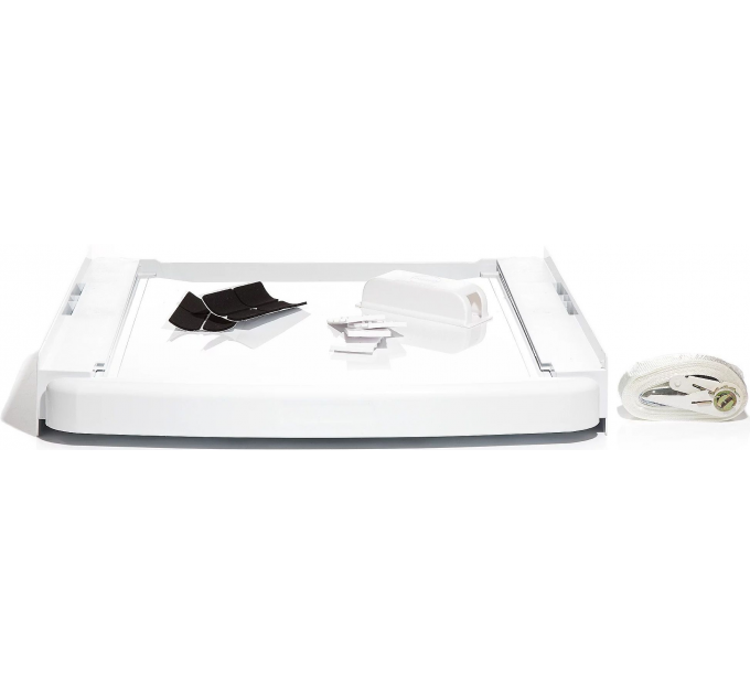 Комплект монтажный Whirlpool для соединения стиральной машины с сушильной машиной, 45-60см, белый