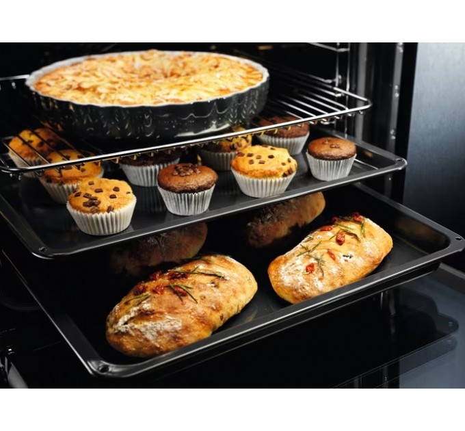 Духова шафа Electrolux електрична, 65л, A, дисплей, конвекція, білий