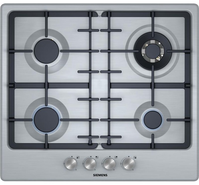 Варочная поверхность Siemens газовая, 60см, чугун, нерж