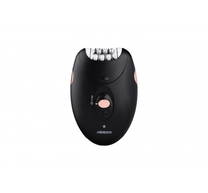 Епілятор ARDESTO LESH-Y305 пінцетний, акумул., пінцет.-18, сух., насадок-1, чорний