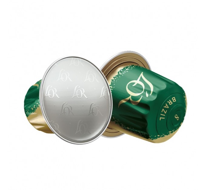 Кофе L`OR капсулы, Espresso Brazil Origins Collection, арабика, 10шт, Nespresso