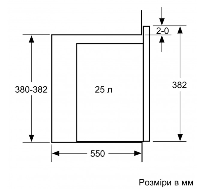 Мікрохвильова піч Bosch вбудована, 25л, електр. керув., 900Вт, гриль, дисплей, чорний