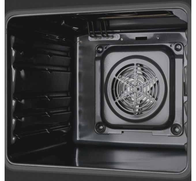 Плита Hansa електрична склокерамічна, 62л, 60x60см, дисплей, конвекція, нерж