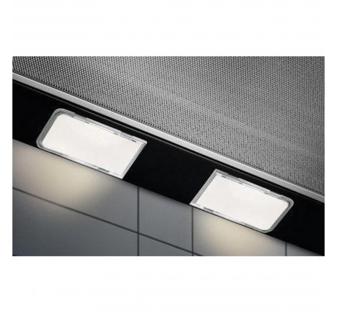 Вытяжка Electrolux телескопическая, 59см, 410м.куб/ч, черный