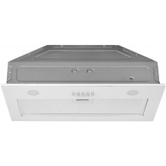 Вытяжка ARDESTO встраиваемая, 52см, 700м3ч, стекло, 2х1Вт LED, кнопочное, белый