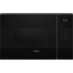 Мікрохвильова піч Bosch вбудована, 25л, електр. керув., 900Вт, гриль, дисплей, чорний