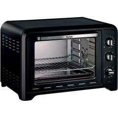 Піч електрична Tefal Optimo, 39л, 2000Вт, механіч., гриль, конвенція, підсвітка всередині, чорна