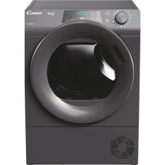 Сушильная машина Candy тепловой насос, 7кг, A+, 48,6см, дисплей, Wi-Fi, серебристый